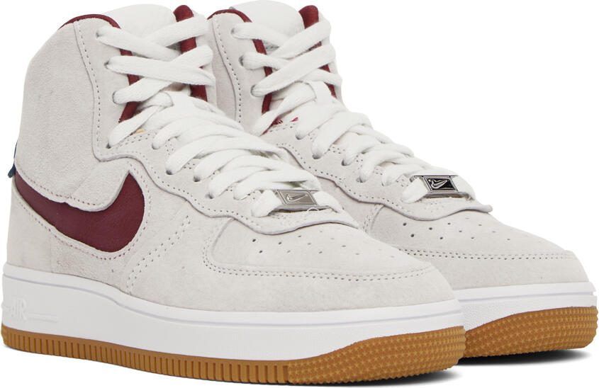 Nike Gray Air Force 1 Sculpt Sneakers - Picture 2