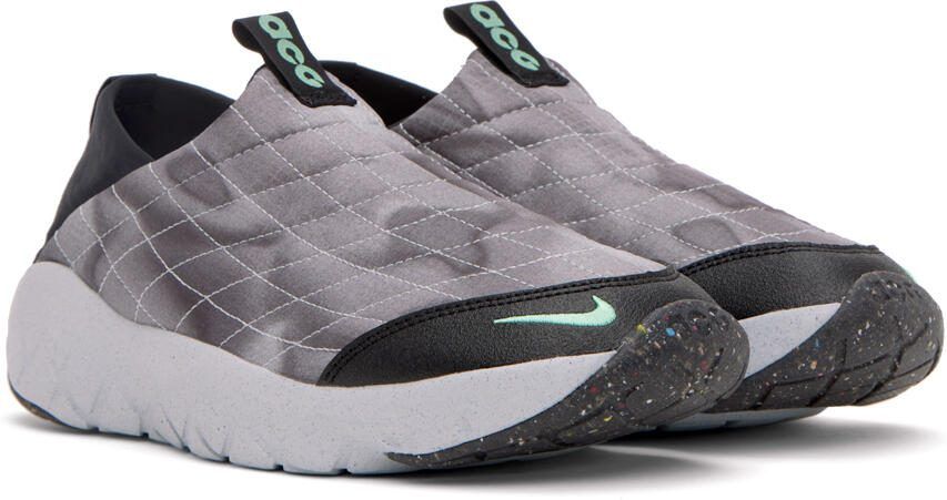 Nike Gray  Black ACG Moc 3.5 Sneakers - Picture 2