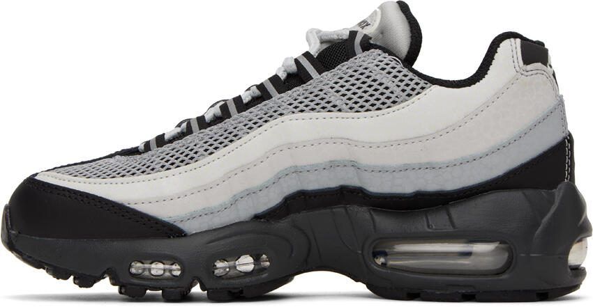 Nike Gray  Black Air Max 95 LX Sneakers - Picture 3