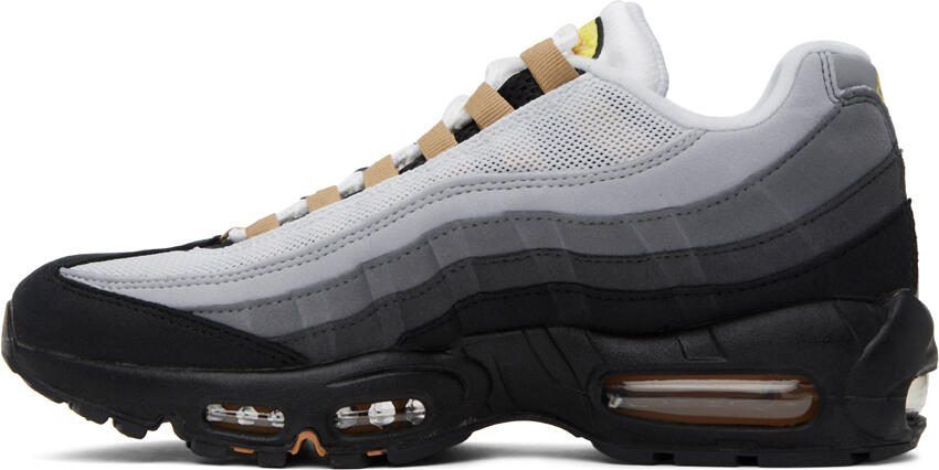 Nike Gray  Black Air Max 95 Sneakers - Picture 3