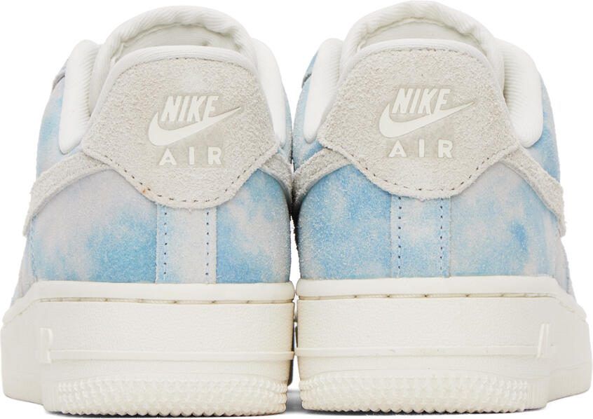 Nike Gray  Blue Air Force 1 '07 SE Sneakers