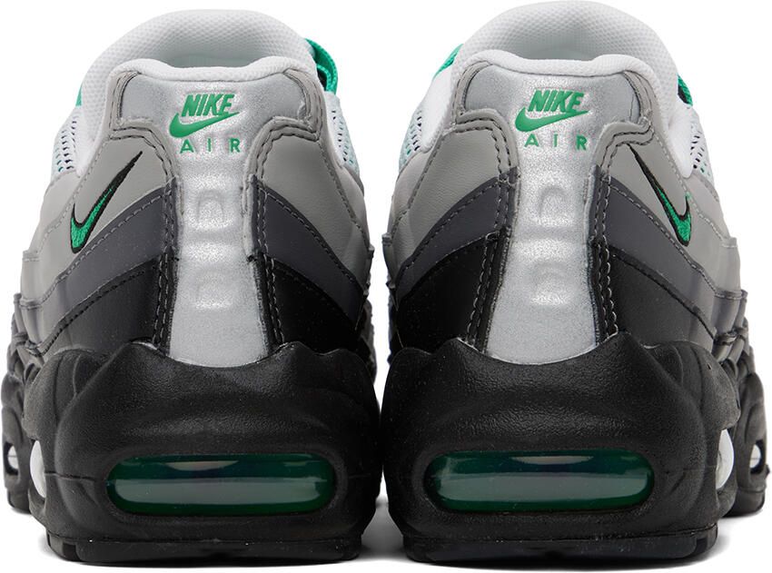Nike Gray  Green Air Max 95 Sneakers