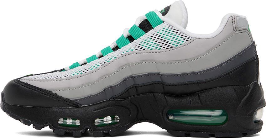 Nike Gray  Green Air Max 95 Sneakers - Picture 3