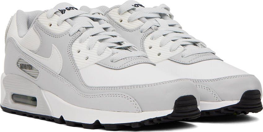 Nike Gray  Off-White Max 90 GTX Sneakers - Picture 2