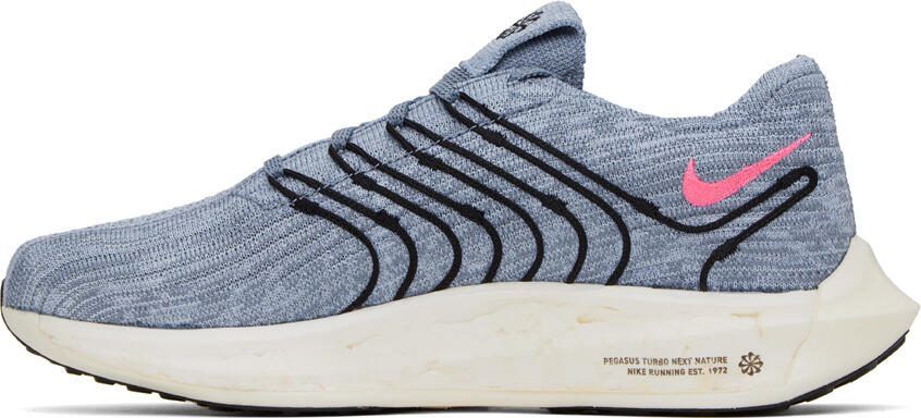 Nike Gray Pegasus Turbo Next Nature Sneakers - Picture 3