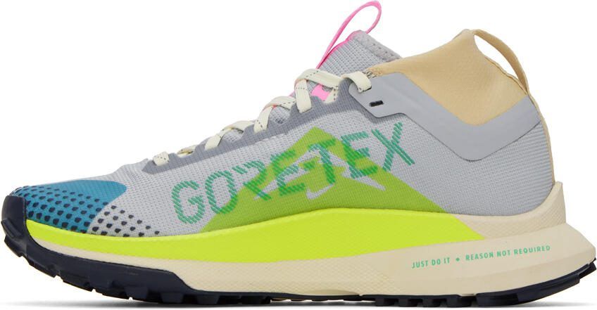 Nike Gray React Pegasus Trail 4 GTX Sneakers - Picture 3