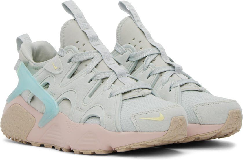 Nike Green Air Huarache Craft Sneakers - Picture 3