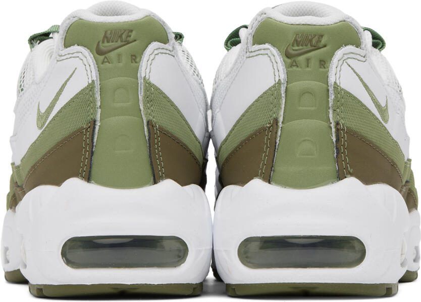Nike Green  White Air Max 95 Sneakers