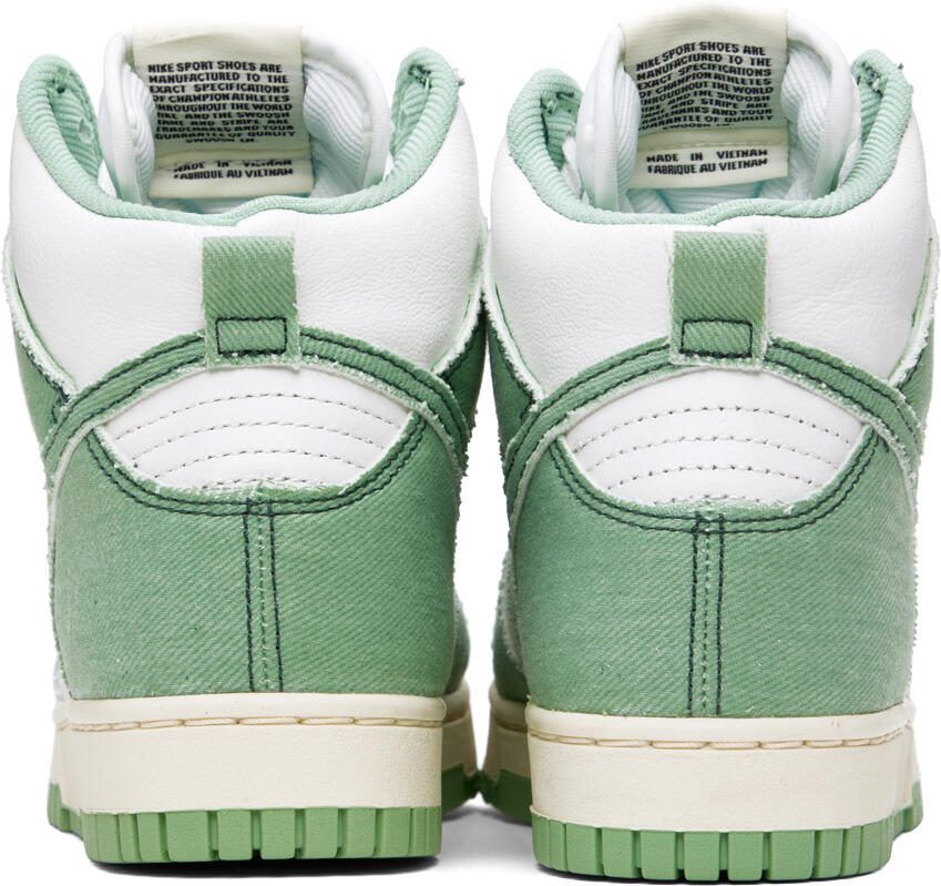 Nike Green  White Dunk Hi 1985 Sneakers