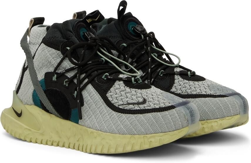 Nike Grey Flow 2020 ISPA SE Sneakers - Picture 2