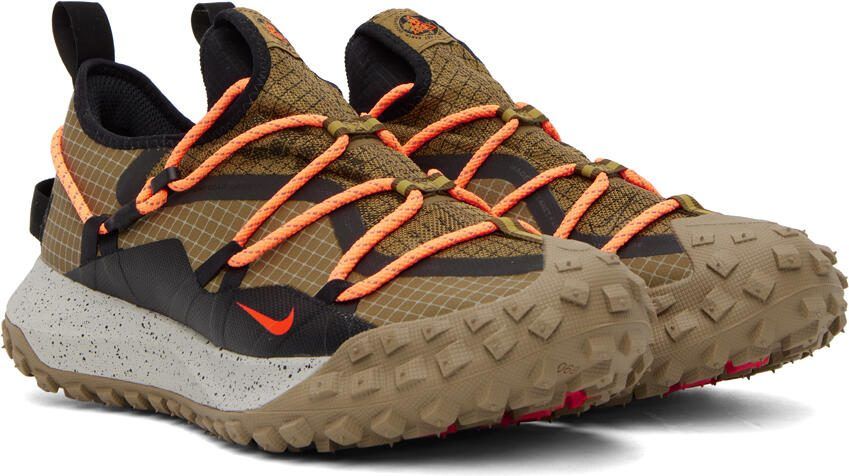 Nike Brown ACG Mountain Fly Low-Top Sneakers - Picture 2