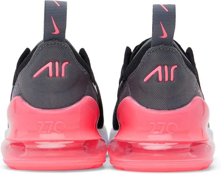 Nike Kids Black Air Max 270 Little Kids Sneakers - Picture 4