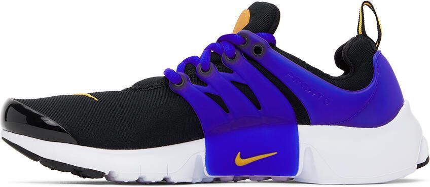 Nike Kids Black  Blue Presto Sneakers - Picture 3