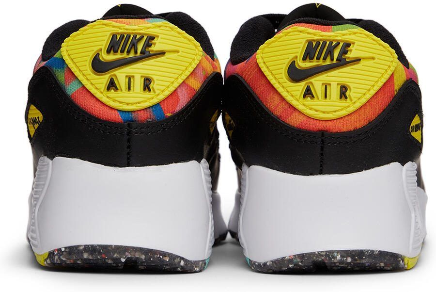 Nike Kids Black  Multicolor Air Max 90 Familia Little Kids Sneakers