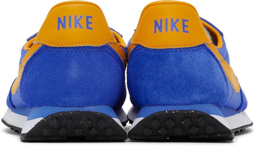 Nike Kids Blue  Yellow Waffle Trainer 2 Big Kids Sneakers