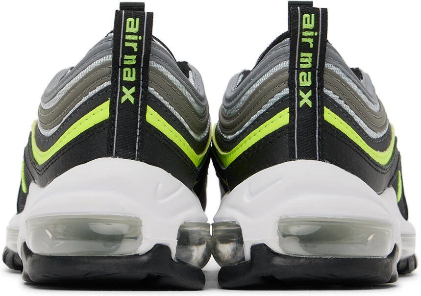 Nike Kids Gray  Black Air Max 97 Big Kids Sneakers - Picture 5
