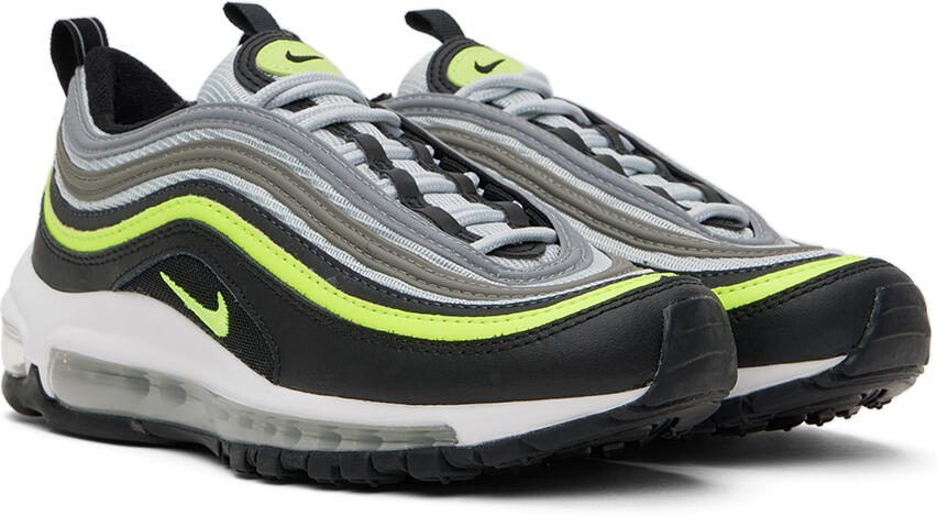 Nike Kids Gray  Black Air Max 97 Big Kids Sneakers - Picture 2