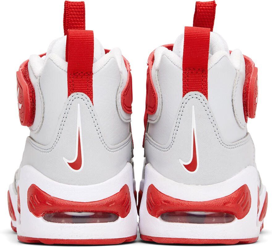 Nike Kids Gray  Red Air Griffey Max 1 Little Kids Sneakers