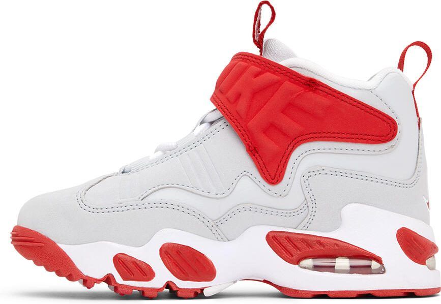 Nike Kids Gray  Red Air Griffey Max 1 Little Kids Sneakers - Picture 3