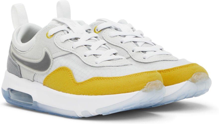 Nike Kids Grey  Yellow Air Max Motif Little Kids Sneakers