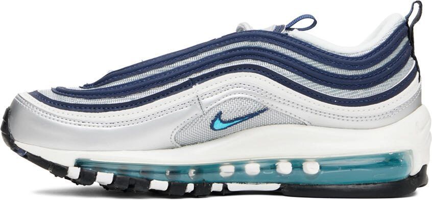 Nike Navy  Silver Air Max 97 Sneakers - Picture 3