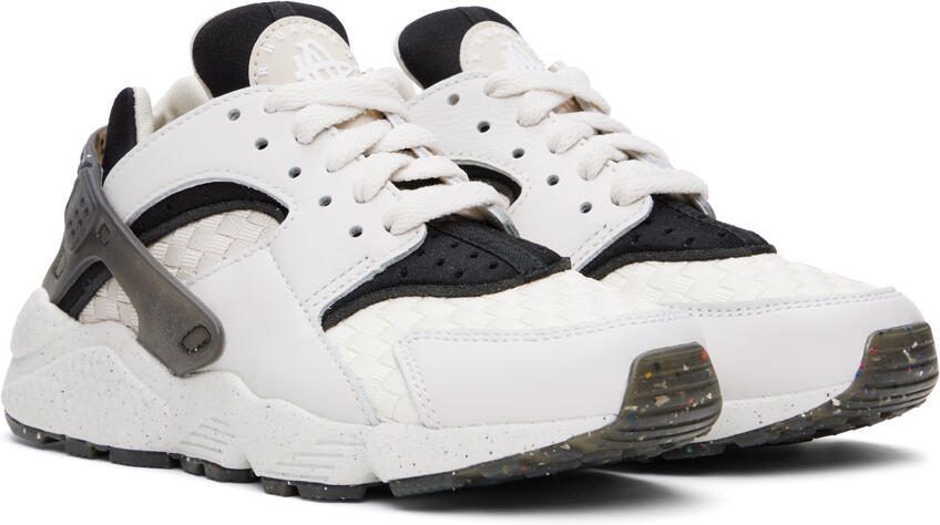 Nike Off-White  Black Air Huarache Sneakers - Picture 2