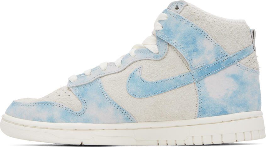 Nike Off-White  Blue Dunk High SE Sneakers - Picture 3