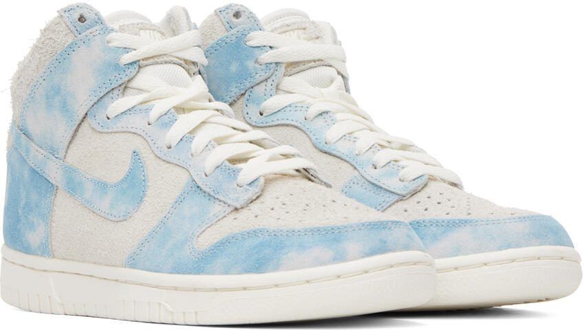 Nike Off-White  Blue Dunk High SE Sneakers - Picture 2