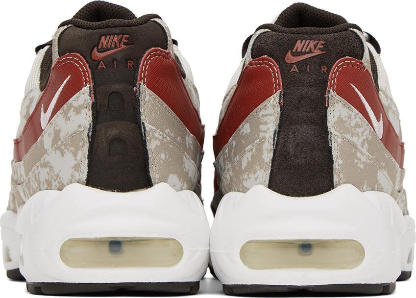 Nike Off-White  Brown Air Max 95 Sneakers