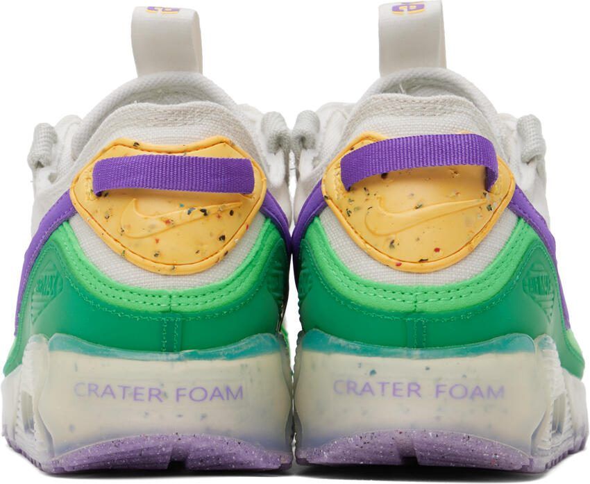Nike Off-White  Green Air Max Terrascape 90 Sneakers