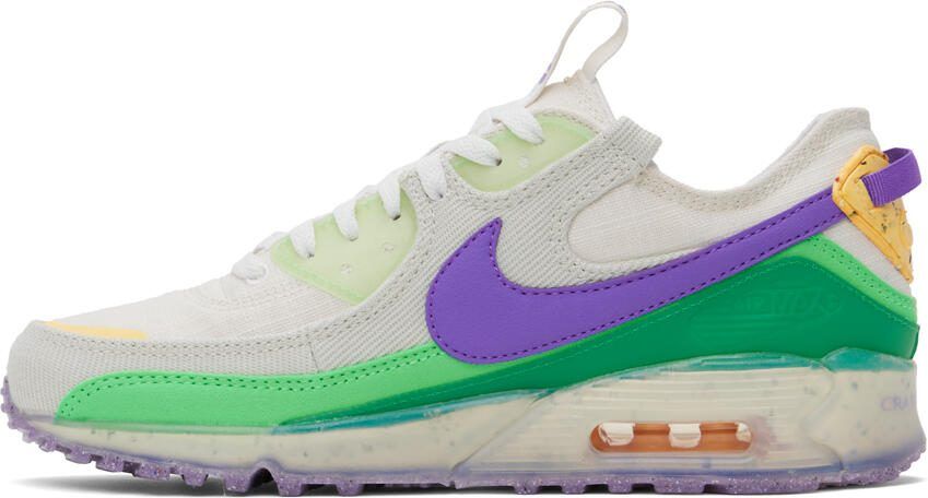 Nike Off-White  Green Air Max Terrascape 90 Sneakers - Picture 3