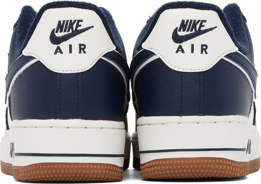 Nike Off-White  Navy Air Force 1 '07 Sneakers