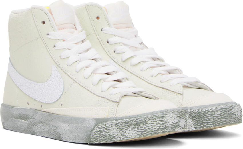 Nike Off-White  Blue Air Force 1 '07 LV8 EMB Sneakers - Picture 3
