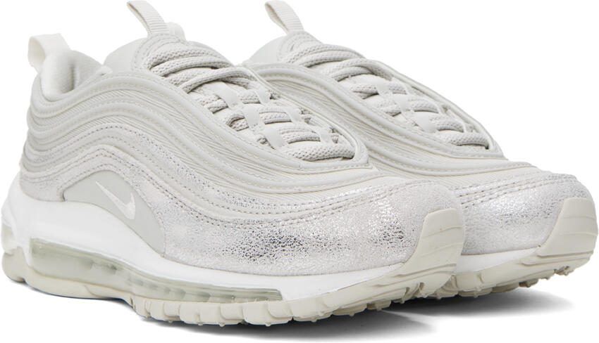Nike Silver-Tone  Gray Air Max 97 Sneakers - Picture 2