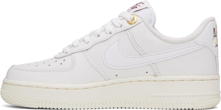 Nike White Air Force 1 '07 Premium Sneakers - Picture 3