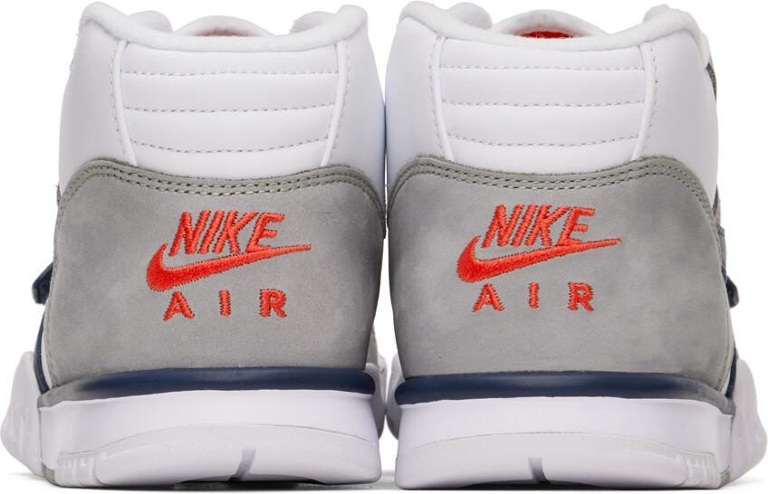 Nike White Air Trainer 1 High-Top Sneakers - Picture 4
