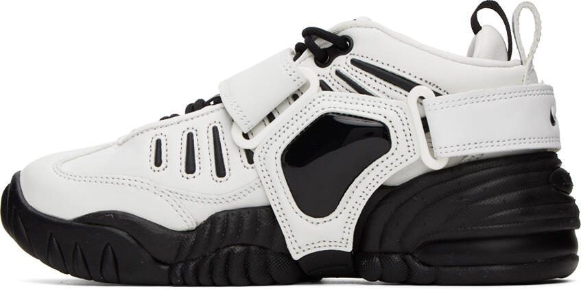 Nike White  Black AMBUSH Edition Air Adjust Force Sneakers - Picture 4