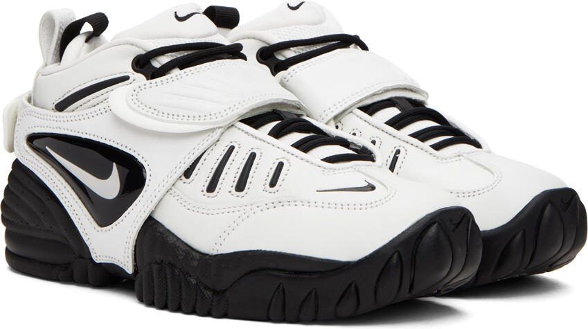 Nike White  Black AMBUSH Edition Air Adjust Force Sneakers - Picture 2