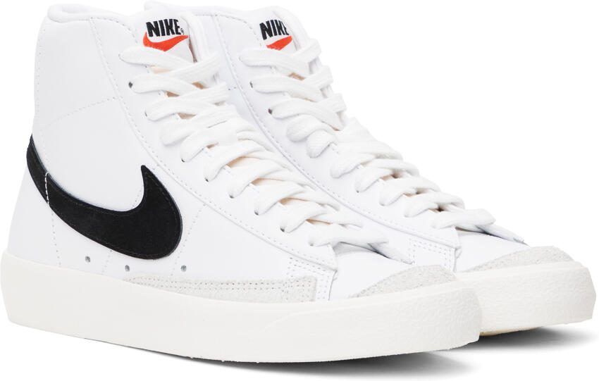 Nike White  Black Blazer Mid '77 Vintage Sneakers