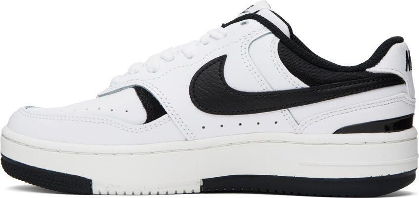 Nike White  Black Gamma Force Sneakers - Picture 3