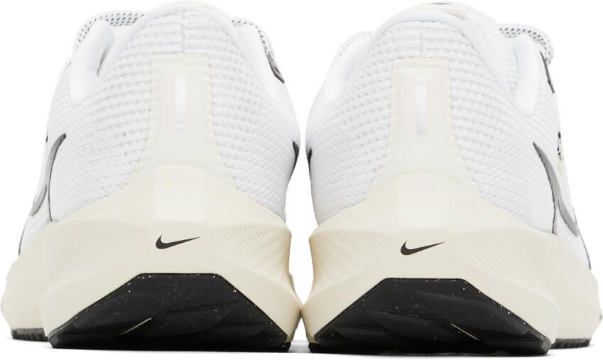 Nike White  Black Pegasus 40 Sneakers