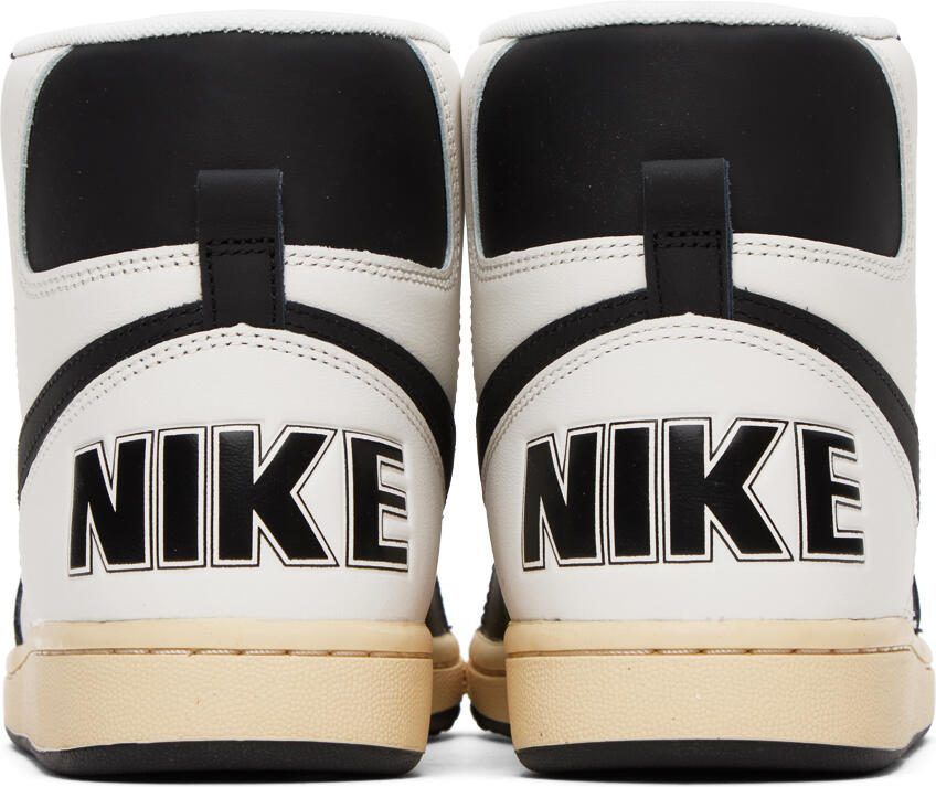 Nike White  Black Terminator High Sneakers