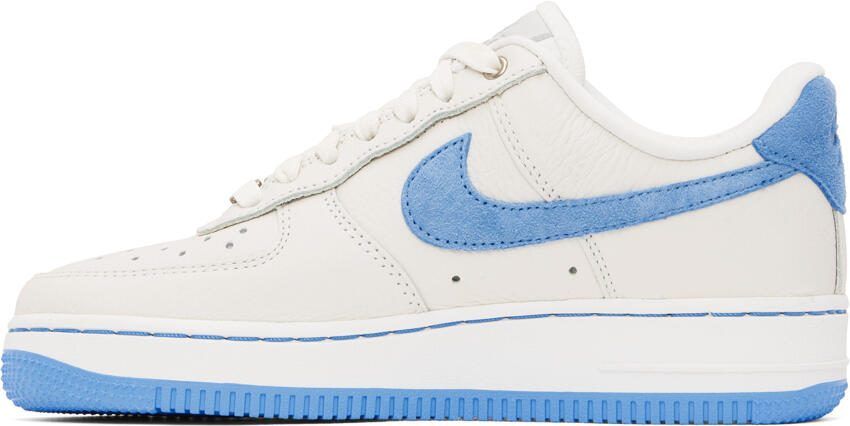 Nike White  Blue Air Force 1 LXX Sneakers - Picture 3