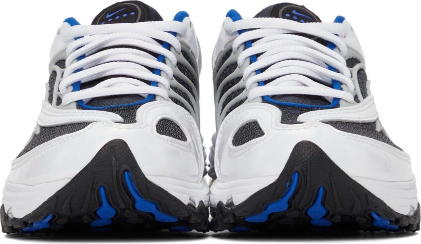 Nike White  Blue Air Tuned Max Sneakers - Picture 3