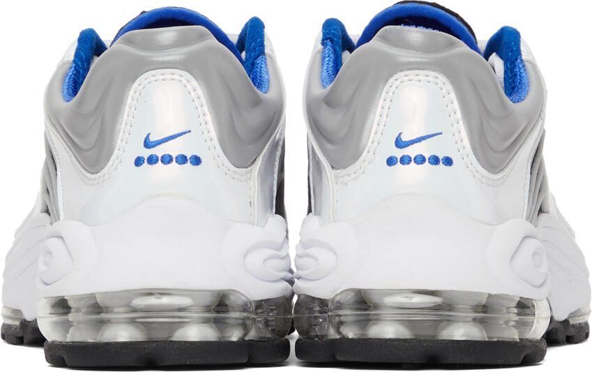 Nike White  Blue Air Tuned Max Sneakers - Picture 2