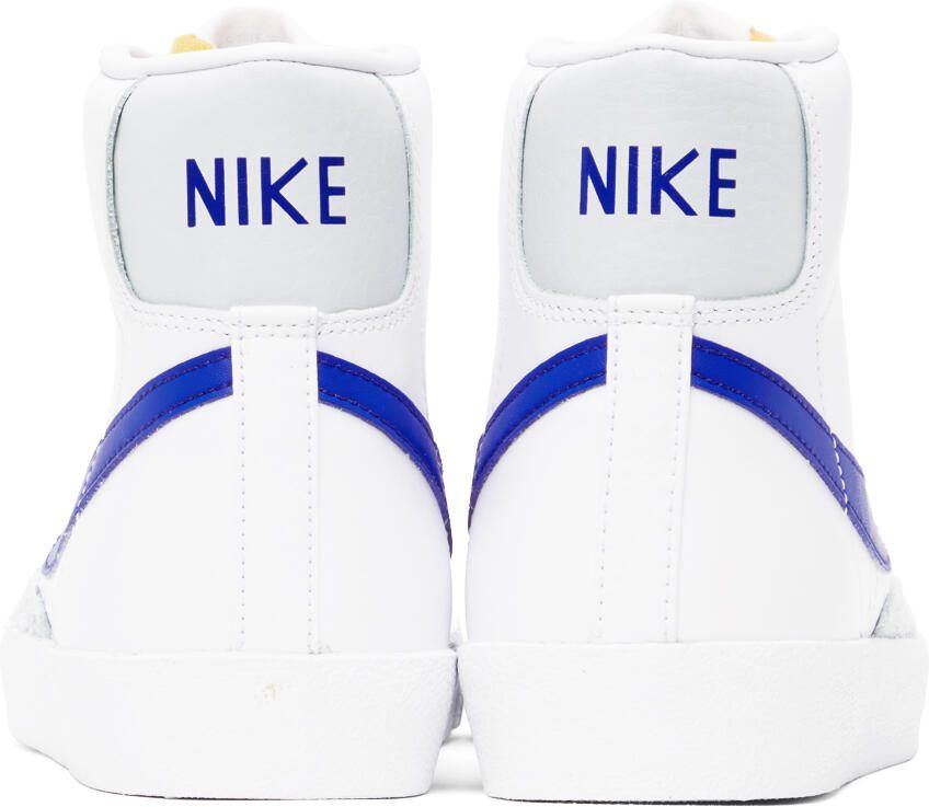 Nike White  Blue Blazer Mid '77 Vintage Sneakers