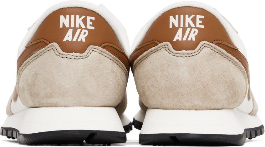 Nike White  Brown Air Pegasus '83 PRM Sneakers