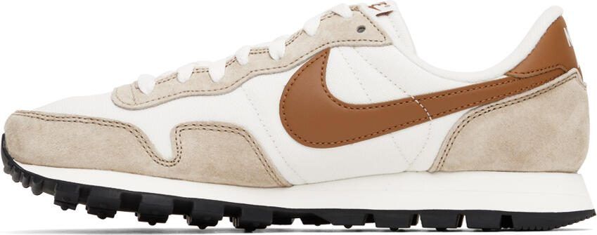Nike White  Brown Air Pegasus '83 PRM Sneakers - Picture 3
