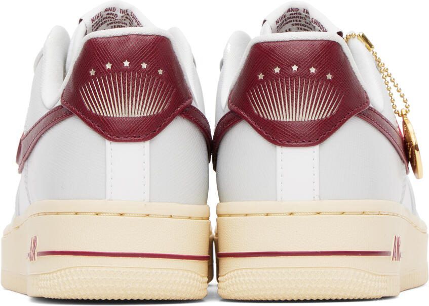 Nike White  Gray Air Force 1 '07 SE Sneakers