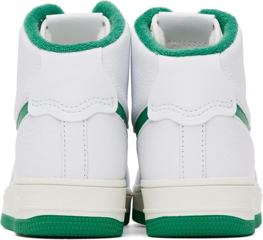 Nike White  Green Air Force 1 Sculpt Sneakers